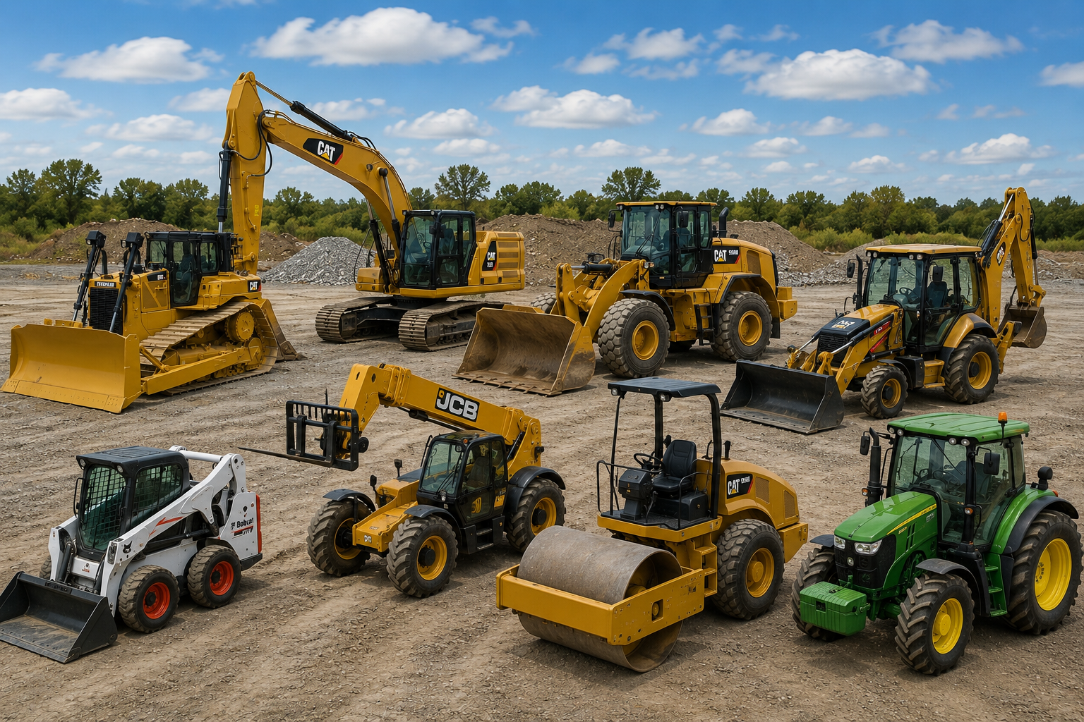 Heavy equipment fleet