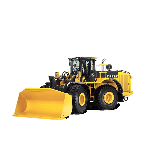 Wheel loader used for operator training at HEO Academy