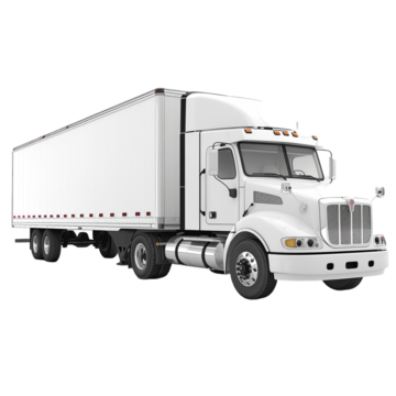 Class A semi-truck used for CDL training at HEO Academy